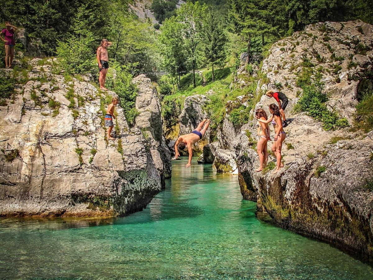 Hotel Glamping Kranjc Kobarid Exteriér fotografie
